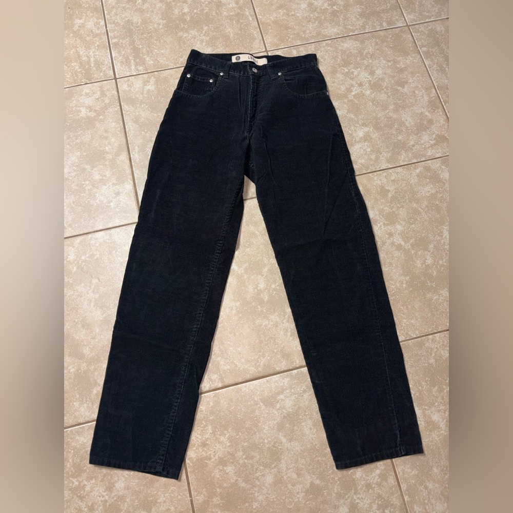Classic Black Straight Leg Women's Pants